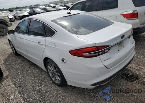 2017 Ford Fusion Se Hybrid from USA, damaged, VIN 3FA6P0LU7HR409604